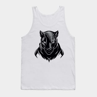 panther black head t-shirt Tank Top